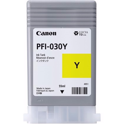 Canon Yellow PFI-030Y - 55 ml wkład