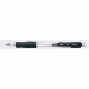 Ołówek automatyczny Pilot Super Grip 0,5 mm, czarny.