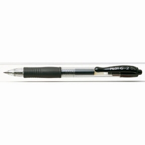 Pilot Gelpen z kliknięciem G-2 0,5 czarny