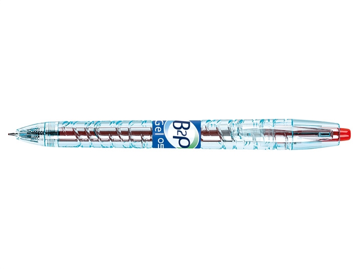 Pisak żelowy Pilot Gelpen z kliknikiem B2P BeGreen 0,5 czerwony.