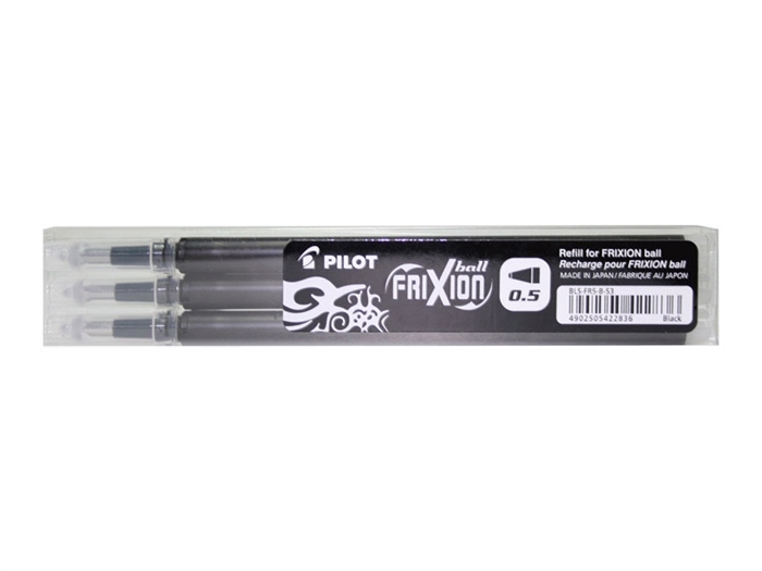 Pilot Frixion Clicker 0,5 wkład czarny (3)