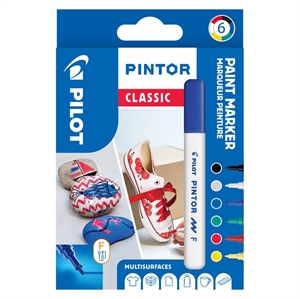 Pilot Marker Pintor Fine Classic 1,0 asortyment (6)