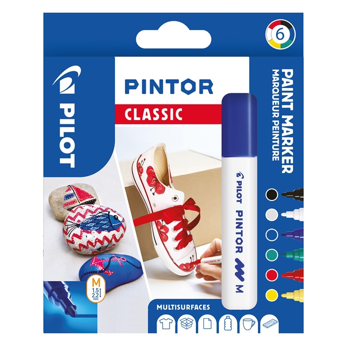 Pilot Marker Pintor Medium Classic 1.4 ass (6)