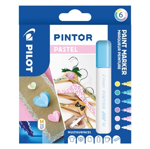 Pilot Marker Pintor Medium Pastel Mix 1,4 ass (6)

Pisak Pilot Marker Pintor Medium Pastel Mix 1,4 asortyment (6)