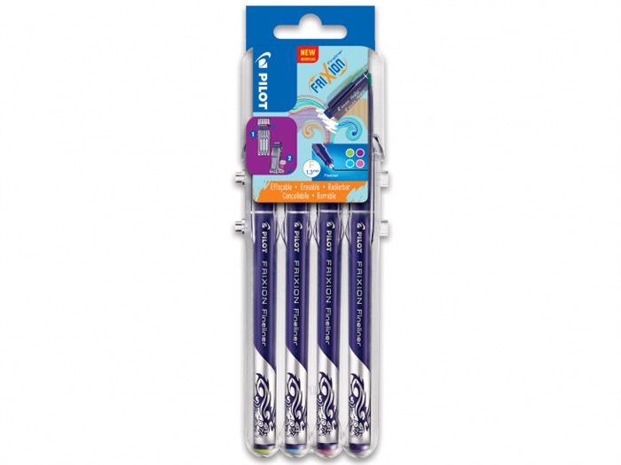 Zestaw piórnikowy Pilot Frixion Fineliner Set2Go 1,3 mm, w pastelowych kolorach (4)