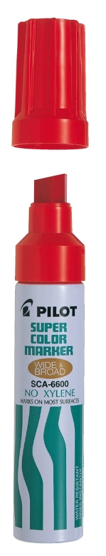 Pilot Marker Super Color Jumbo 10,0mm czerwony