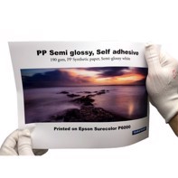 Grafisk-Handel PP Semi glossy, selvklæbende 190 gram - 24" x 30 meter