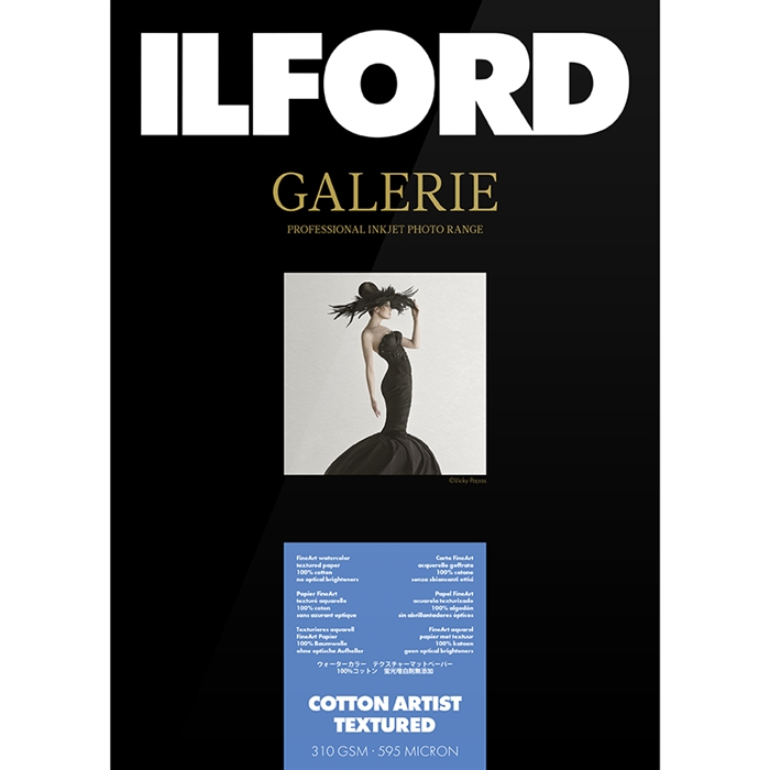 Ilford Cotton Artist Textured for FineArt Album - 330mm x 365mm - 25 szt.