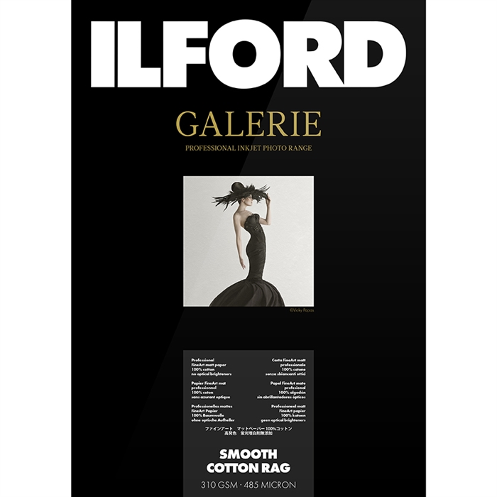 Ilford Smooth Cotton Rag for FineArt Album - 210mm x 335mm - 25 szt.