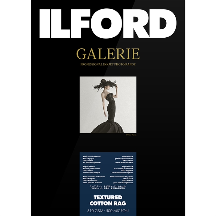 Ilford Textured Cotton Rag for FineArt Album - 330mm x 518mm - 25 szt.