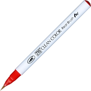 ZIG Clean Color Brush Pen 022 fl. Karmin Czerwony