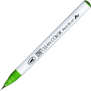 ZIG Clean Color Pen pędzelkowy pisak 047 fl. Cytrynowo-zielony