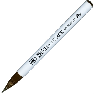 ZIG Clean Color Pensel Pen 065 to średnia brązowa pisakowa kredka.
