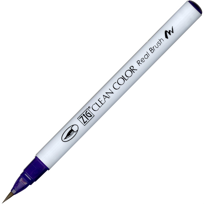ZIG Clean Color Brush Pen 084 fioletowany głęboki