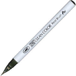 ZIG Clean Color Brush Pen 095 fl. Ciemny Szary