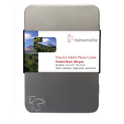 Hahnemühle FineArt Pearl Photo cards 285 g/m² - 10 x 15 cm - 30 arkuszy