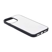 Apple iPhone 12 Pro Max Case Rubber, Black With Aluminium Sheet
