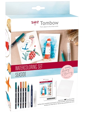 Tombow Marker ABT Dual Brush zestaw Seaside (11)