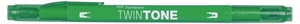 Marker Tombow TwinTone, kolor zielony, 0,3/0,8