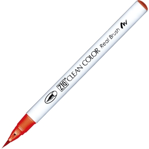 ZIG Clean Color Pensel Pen 209 to czerwień kadmuwego koloru.