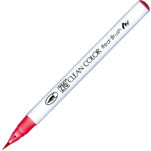 ZIG Clean Color Pensel Pen 210 to jasny czerwony kolor truskawki