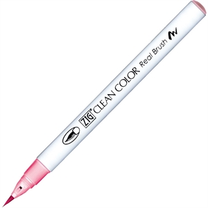ZIG Clean Color Pensel Pen 214 to jasny różowy o kolorze cyklamenu.