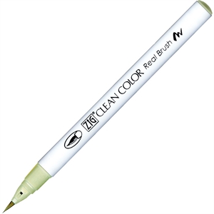 ZIG Clean Color Pensel Pen 422 jest w kolorze pastelowej zieleni.