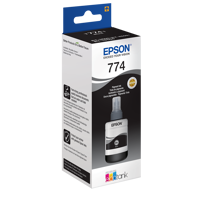 Epson T741 pigment black butelka z atramentem