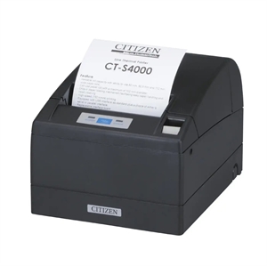 Citizen CT-S4000, USB, 8 dots/mm (203 dpi), cutter, black