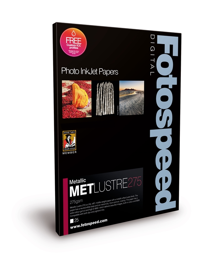 Fotospeed Metallic Lustre 275 g/m² - A4, 25 ark