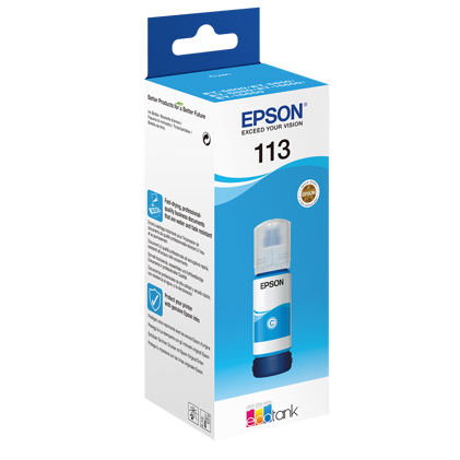 Epson 113 EcoTank Cyan butelka z atramentem