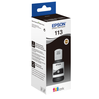 Epson 113 EcoTank Black butelka z atramentem